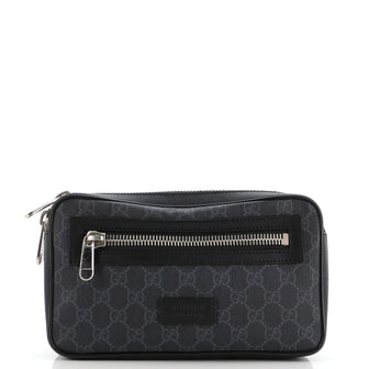 Gucci Soft Zip Belt Bag GG Coated Canvas Small