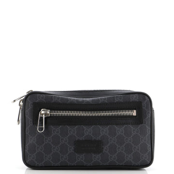 Gucci Soft Zip Belt Bag GG Coated Canvas Small