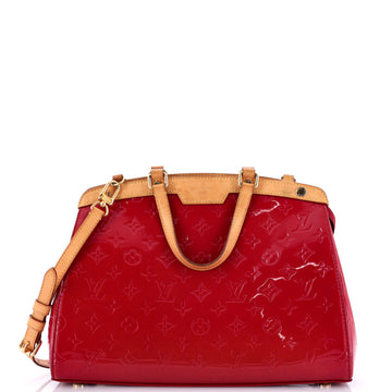 Louis Vuitton Brea Handbag Monogram Vernis MM