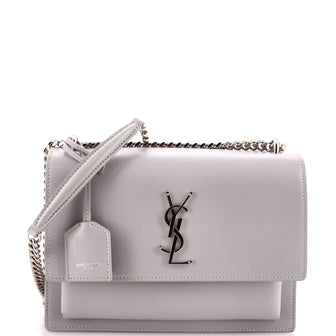 Saint Laurent Sunset Crossbody Bag Leather Medium