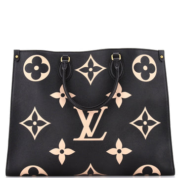 Louis Vuitton OnTheGo Tote Bicolor Monogram Empreinte Giant GM