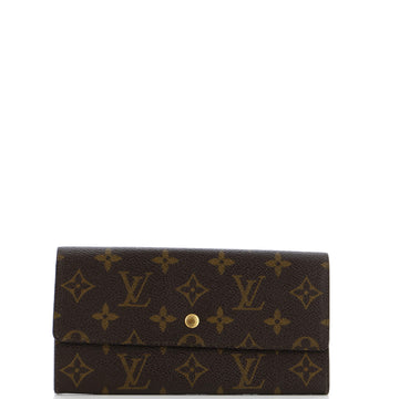 Louis Vuitton Vintage Sarah Wallet Monogram Canvas