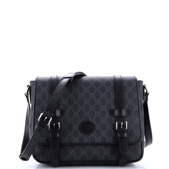Gucci GG Messenger Bag GG Coated Canvas Medium