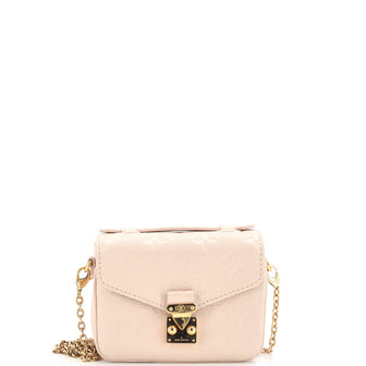 Louis Vuitton Micro Metis Monogram Empreinte Leather