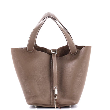 Hermes Picotin Lock Bag Clemence MM