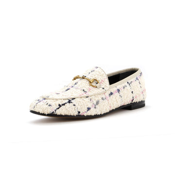 Gucci Women's Jordaan Loafers Tweed