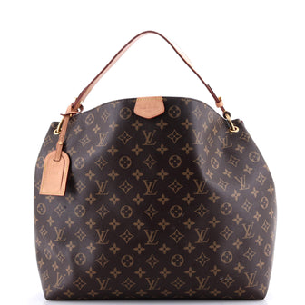Louis Vuitton Graceful Handbag Monogram Canvas MM