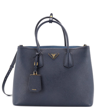 Prada Cuir Double Tote Saffiano Leather Large