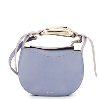 Chloe Kiss Purse Bag Leather Small