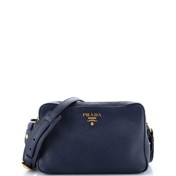 Prada Double Zip Camera Bag Vitello Phenix Medium