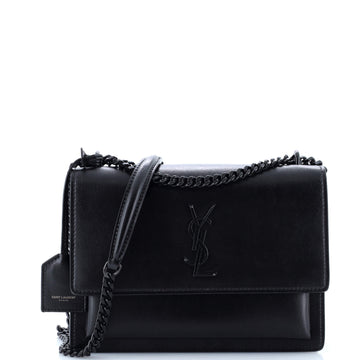 Saint Laurent Sunset Crossbody Bag Leather Medium