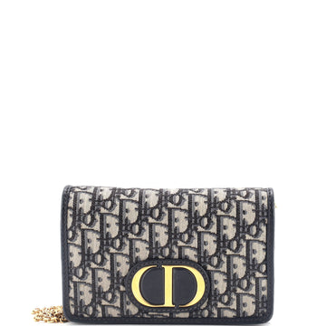 Christian Dior 30 Montaigne 2-in-1 Pouch Oblique Canvas
