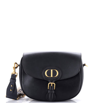 Christian Dior Bobby Flap Bag Leather Large