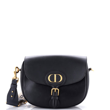 Christian Dior Bobby Flap Bag Leather Large