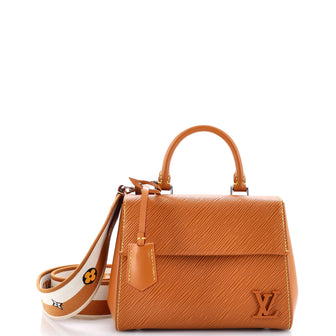Louis Vuitton Cluny Top Handle Bag Epi Leather Mini