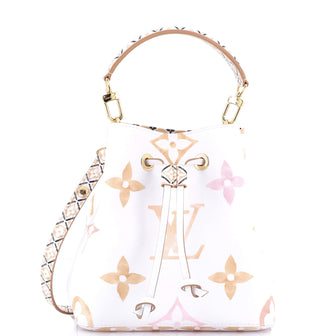 Louis Vuitton NeoNoe Handbag By The Pool Monogram Watercolor Giant BB