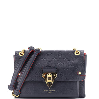 Louis Vuitton Vavin Handbag Monogram Empreinte Leather PM