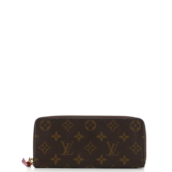 Louis Vuitton Clemence Wallet Monogram Canvas