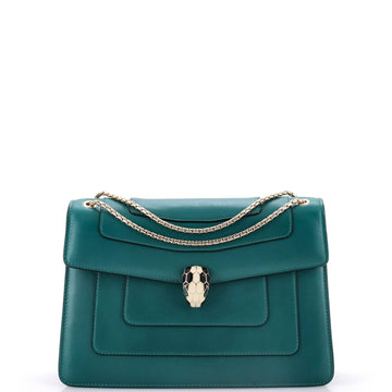 Bvlgari Serpenti Forever Shoulder Bag Leather Medium