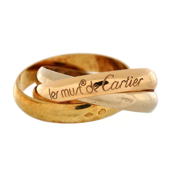 Cartier Trinity Ring 18K Tricolor Gold Small