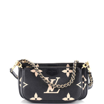 Louis Vuitton Multi Pochette Accessoires Bicolor Monogram Empreinte Giant