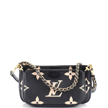 Louis Vuitton Multi Pochette Accessoires Bicolor Monogram Empreinte Giant