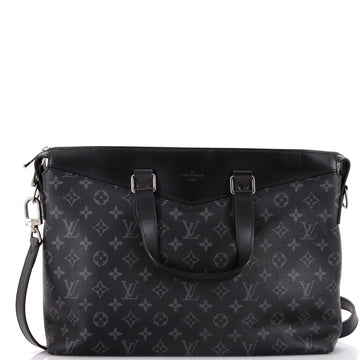 Louis Vuitton Explorer Briefcase Monogram Eclipse Canvas