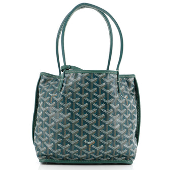Goyard Anjou Reversible Tote Coated Canvas Mini