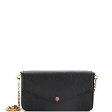 Louis Vuitton Felicie Pochette Monogram Empreinte Leather