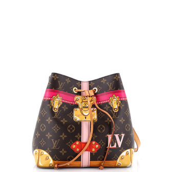 Louis Vuitton NeoNoe Handbag Limited Edition Summer Trunks Monogram Canvas