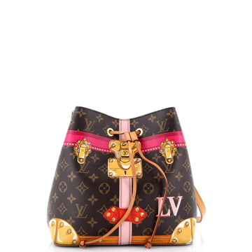 Louis Vuitton NeoNoe Handbag Limited Edition Summer Trunks Monogram Canvas
