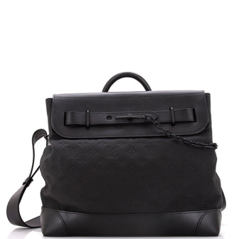 Louis Vuitton Steamer Bag Monogram Taurillon Leather PM