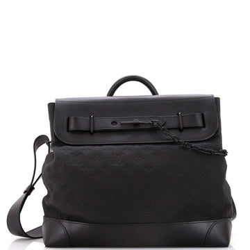 Louis Vuitton Steamer Bag Monogram Taurillon Leather PM