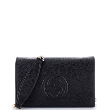 Gucci Soho Wallet on Chain Leather