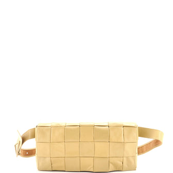 Bottega Veneta Cassette Stretch Belt Bag Maxi Intrecciato Leather