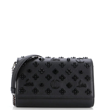 Christian Louboutin Paloma Clutch Embellished Leather Small
