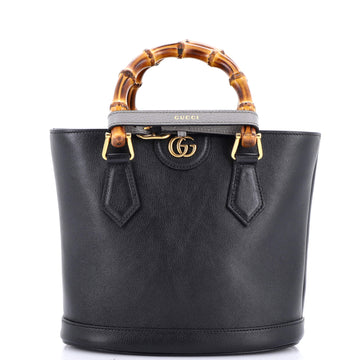 Gucci Diana Convertible Bucket Bag Leather Small
