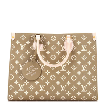 Louis Vuitton OnTheGo Tote Spring in the City Monogram Empreinte Leather MM