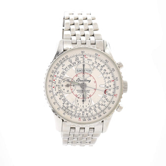 Breitling Navitimer Montbrillant Datora Chronograph Automatic Watch Stainless Steel 43