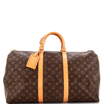 Louis Vuitton Keepall Bag Monogram Canvas 50