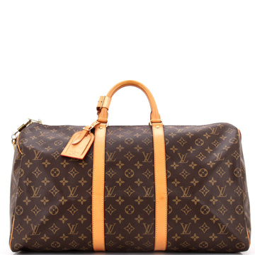 Louis Vuitton Keepall Bag Monogram Canvas 50