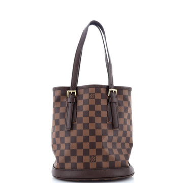 Louis Vuitton Marais Bucket Bag Damier