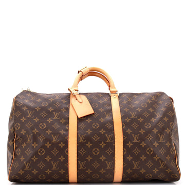 Louis Vuitton Keepall Bag Monogram Canvas 50