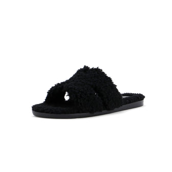 Hermes Men's Izmir Sandals Shearling