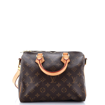 Louis Vuitton Speedy Bandouliere Bag Monogram Canvas 25