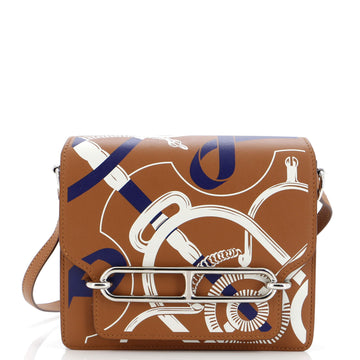 Hermes Eperon d'Or Roulis Bag Printed Swift 18