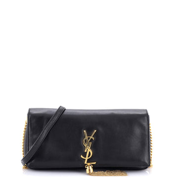 Saint Laurent Kate 99 Tassel Flap Bag Leather Medium