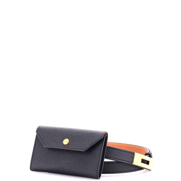Hermes Kelly Pocket Belt Leather Thin