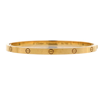 Cartier Love Bracelet 18K Yellow Gold Small