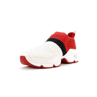 Christian Louboutin Men's Spike Sock Sneakers Spiked Neoprene